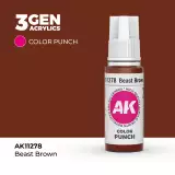 AK 3Gen (Beast Brown - Punch) - základní barva, tmavě hnědá