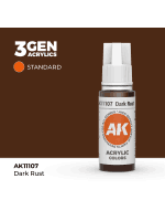 AK 3Gen (Dark Rust - Acrylic) - základní barva, tmavě rezavá
