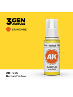AK 3Gen (Radiant Yellow - Acrylic) - základní barva, zářivě žlutá