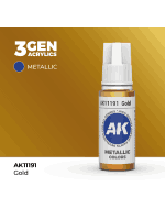 AK 3Gen (Gold - Metallic) - základní barva, zlatá