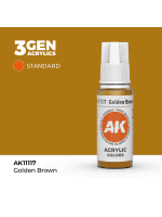 AK 3Gen (Golden Brown - Acrylic) - základní barva, zlato-hnědá