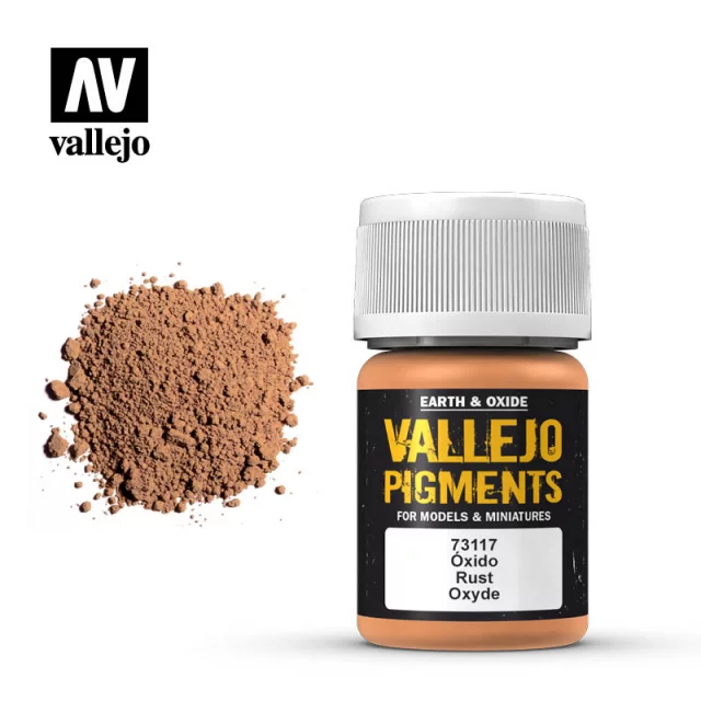 Barevný pigment Rust (Vallejo)