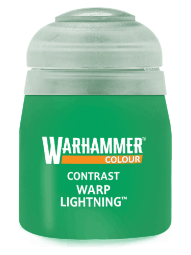 Kontrastní barva Warhammer Colour Contrast (Warp Lightning) - zelená