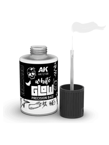 Krycí barva AK - Glow Precision Base (základní)