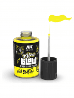 Krycí barva AK - Yellow Glow Precision Fluor (žlutá)