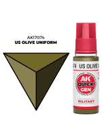 AK Quick Gen (US Olive Uniform) - kontrastní barva, americká uniformní olivová