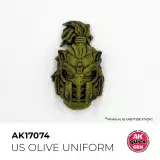 AK Quick Gen (US Olive Uniform) - kontrastní barva, americká uniformní olivová