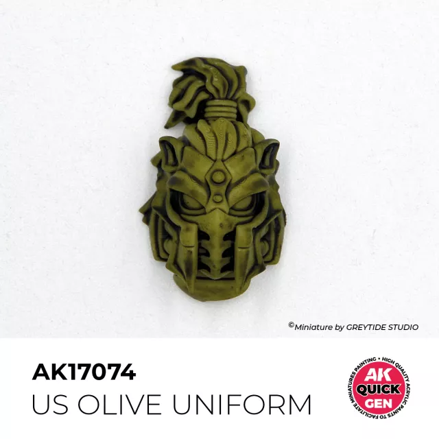 AK Quick Gen (US Olive Uniform) - kontrastní barva, americká uniformní olivová