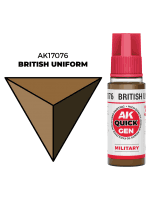AK Quick Gen (British Uniform) - kontrastní barva, britská uniformní