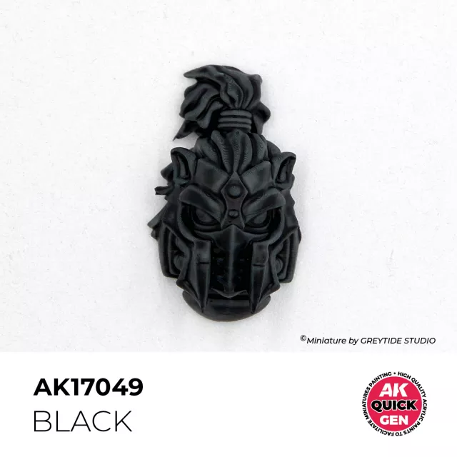 AK Quick Gen (Black) - kontrastní barva, černá