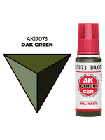 AK Quick Gen (Dak Green) - kontrastní barva, DAK (vojenská) zelená