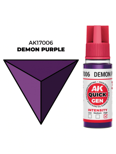 AK Quick Gen (Demon Purple) - kontrastní barva, démonická fialová