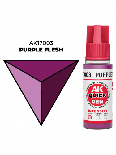 AK Quick Gen (Purple Flesh) - kontrastní barva, fialový odstín pleti