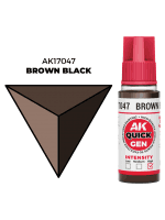 AK Quick Gen (Brown Black) - kontrastní barva, hnědo-černá