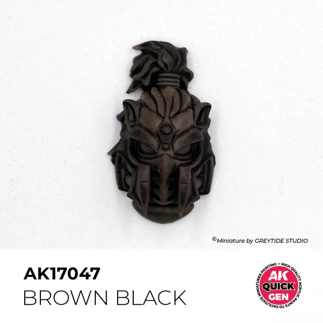 AK Quick Gen (Brown Black) - kontrastní barva, hnědo-černá