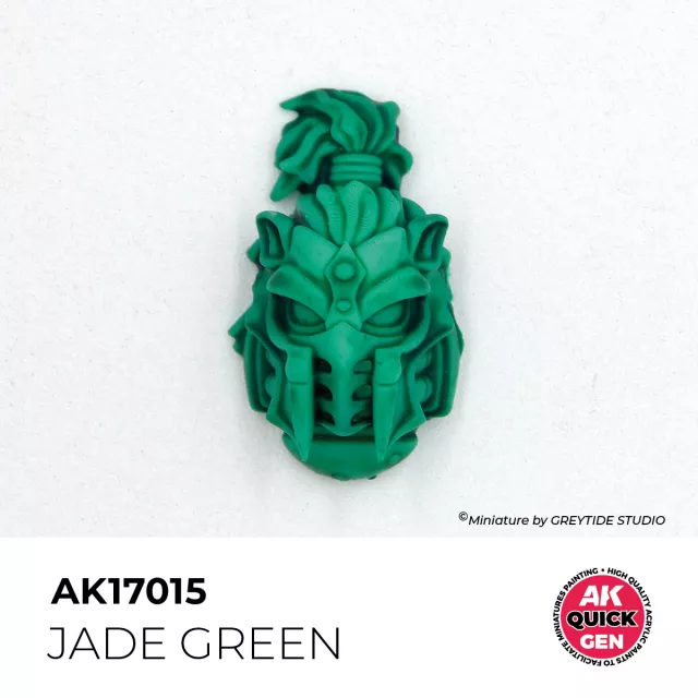AK Quick Gen (Jade Green) - kontrastní barva, jadeitově zelená
