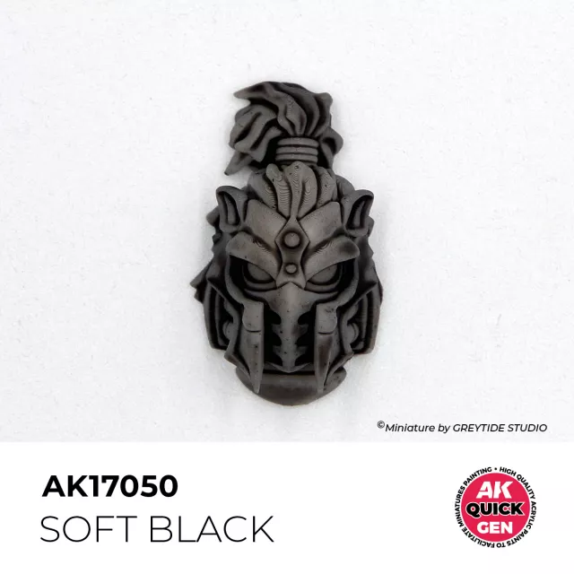 AK Quick Gen (Soft Black) - kontrastní barva, jemně černá