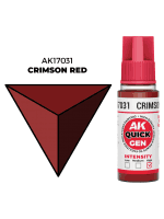 AK Quick Gen (Crimson Red) - kontrastní barva, karmínově červená