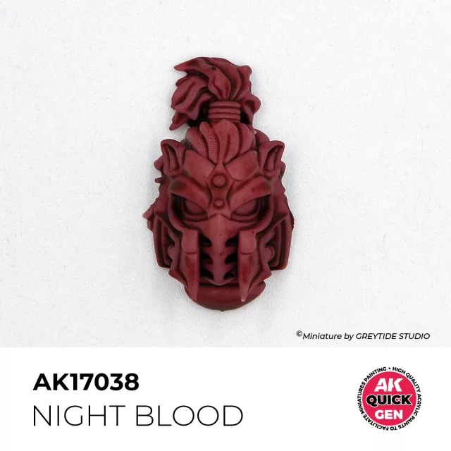 AK Quick Gen (Night Blood) - kontrastní barva, krvavě červená