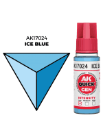 AK Quick Gen (Ice Blue) - kontrastní barva, ledově modrá