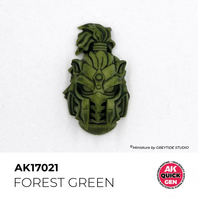 AK Quick Gen (Forest Green) - kontrastní barva, lesní zelená