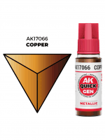 AK Quick Gen (Copper) - kontrastní barva, měď