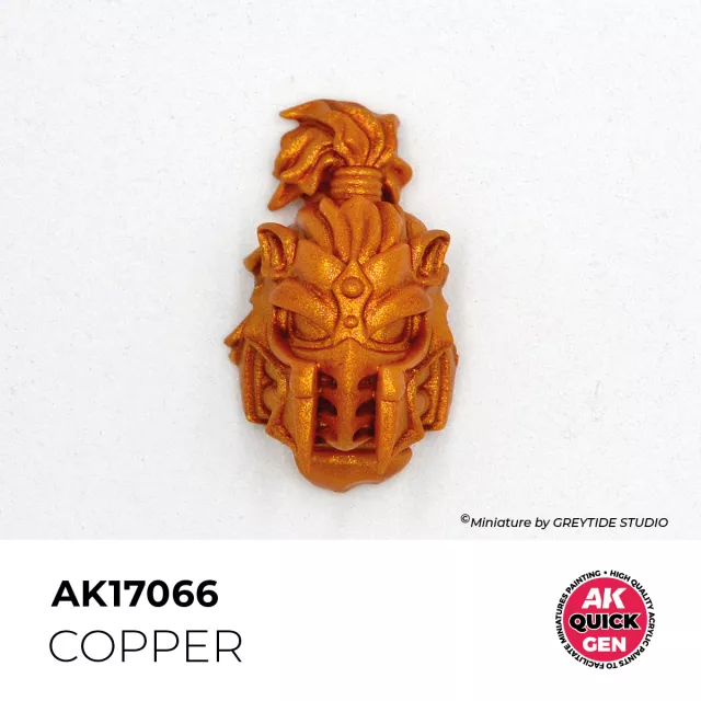 AK Quick Gen (Copper) - kontrastní barva, měď
