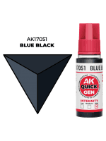 AK Quick Gen (Blue Black) - kontrastní barva, modro-černá