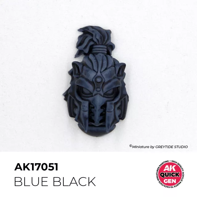 AK Quick Gen (Blue Black) - kontrastní barva, modro-černá