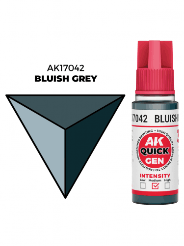 AK Quick Gen (Bluish Grey) - kontrastní barva, namodralá šedá