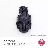 AK Quick Gen (Night Black) - kontrastní barva, noční černá