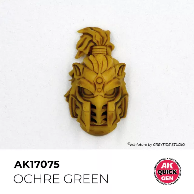 AK Quick Gen (Ochre Green) - kontrastní barva, okrově zelená