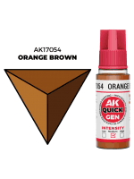 AK Quick Gen (Orange Brown) - kontrastní barva, oranžovo-hnědá