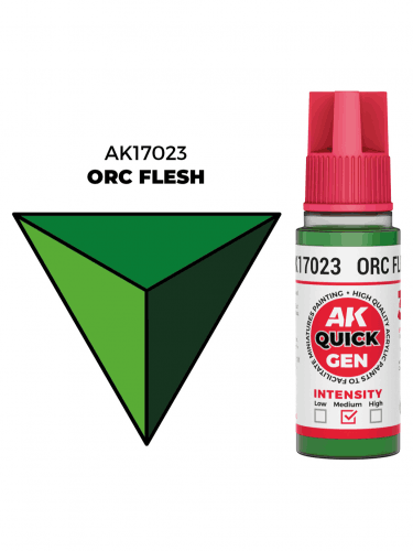 AK Quick Gen (Orc Flesh) - kontrastní barva, orčí pleť