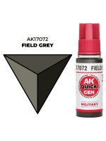 AK Quick Gen (Field Grey) - kontrastní barva, polní šedá