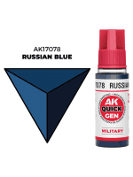 AK Quick Gen (Russian Blue) - kontrastní barva, ruská modrá