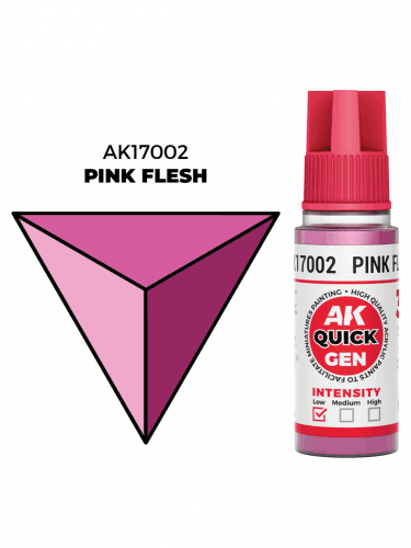 AK Quick Gen (Pink Flesh) - kontrastní barva, růžový odstín pleti