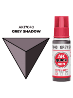 AK Quick Gen (Grey Shadow) - kontrastní barva, šedý odstín