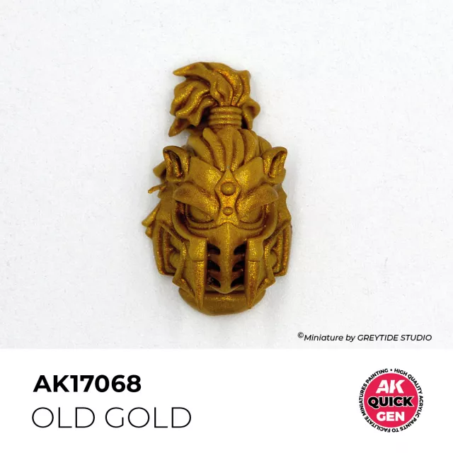 AK Quick Gen (Old Gold) - kontrastní barva, staré zlato