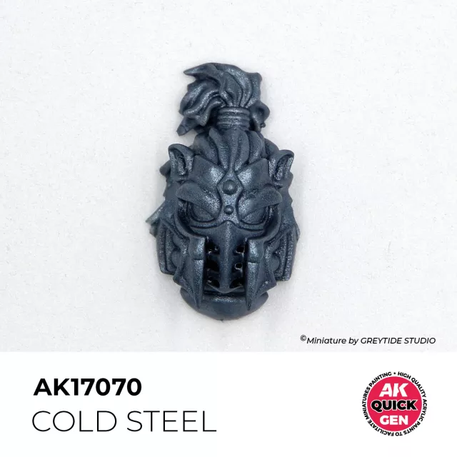 AK Quick Gen (Cold Steel) - kontrastní barva, studená ocel