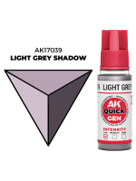 AK Quick Gen (Light Grey Shadow) - kontrastní barva, světle šedý odstín