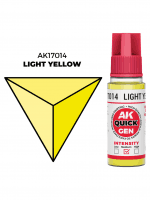 AK Quick Gen (Light Yellow) - kontrastní barva, světle žlutá