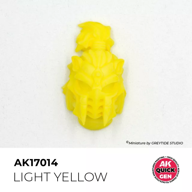 AK Quick Gen (Light Yellow) - kontrastní barva, světle žlutá