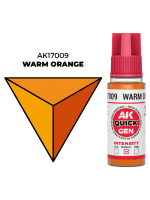 AK Quick Gen (Warm Orange) - kontrastní barva, teplá oranžová