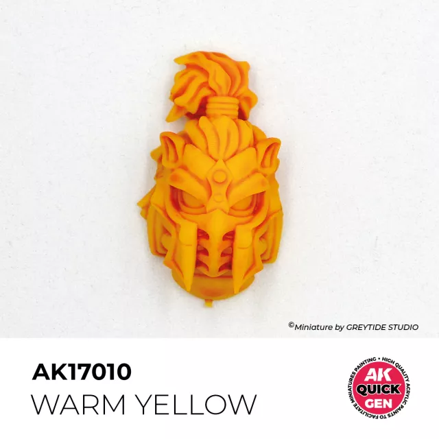 AK Quick Gen (Warm Yellow) - kontrastní barva, teplá žlutá