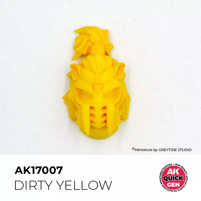 AK Quick Gen (Dirty Yellow) - kontrastní barva, tlumená žlutá