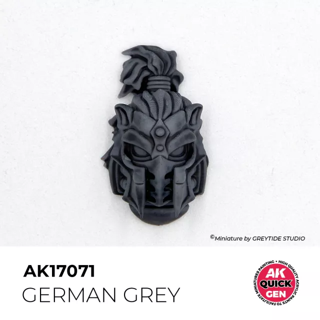 AK Quick Gen (German Grey) - kontrastní barva, tmavě šedá