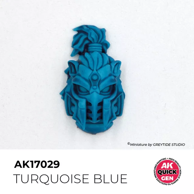 AK Quick Gen (Turquoise Blue) - kontrastní barva, tyrkysově modrá