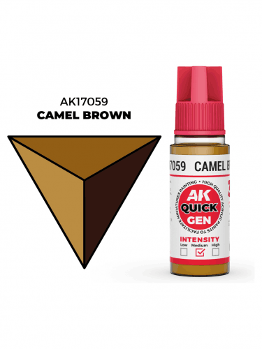 AK Quick Gen (Camel Brown) - kontrastní barva, velbloudí hnědá