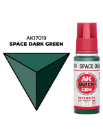 AK Quick Gen (Space Dark Green) - kontrastní barva, vesmírná tmavě zelená